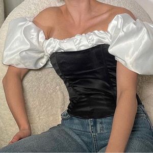corset style blouse